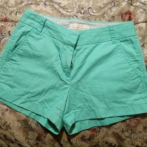 🌊🌊Seafoam J. Crew Factory Chino Shorts 🌊🌊